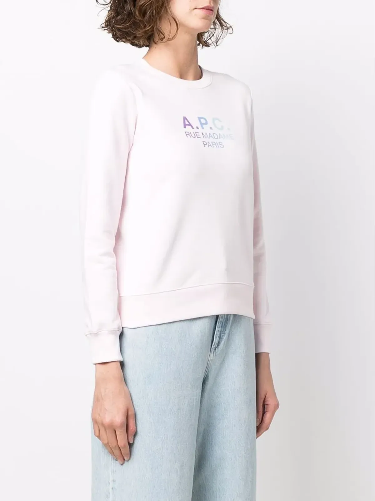 A.P.C. Rue Madame Paris コットン スウェットシャツ - 画像3
