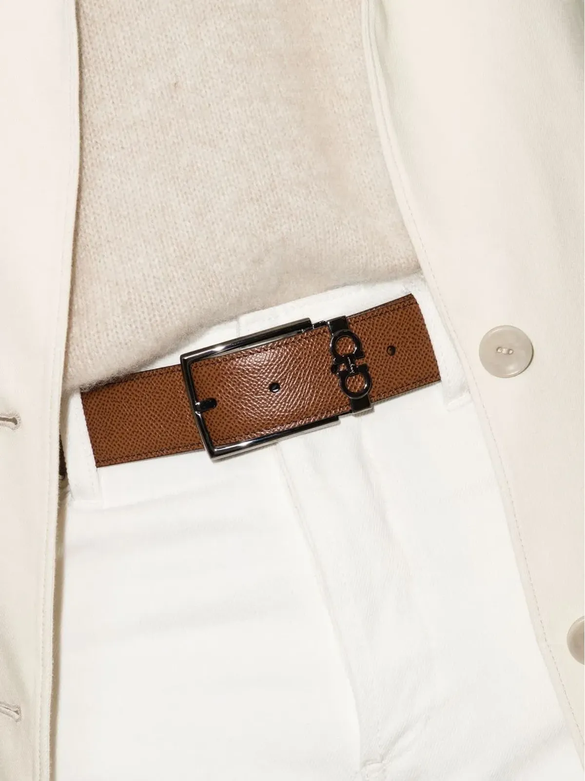 Ferragamo ガンチーニバックルベルト - 画像2