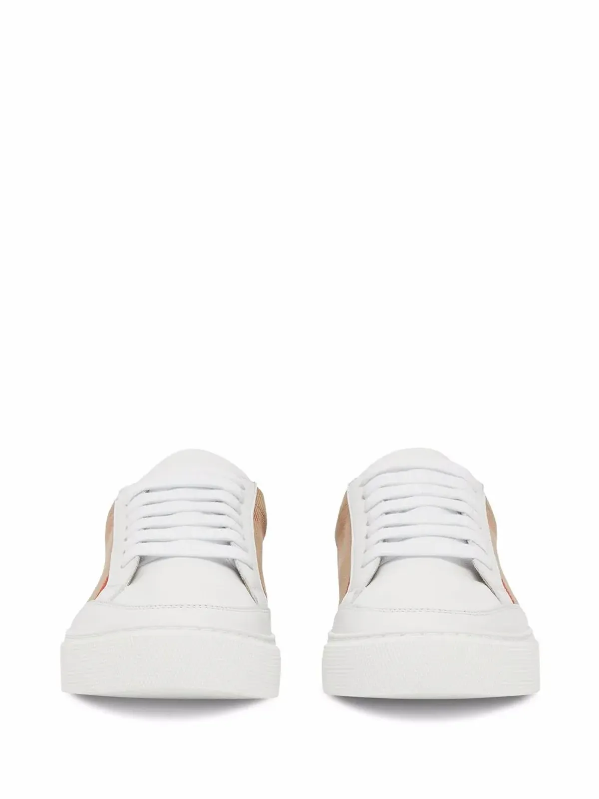 Burberry ハウスチェック ローカットスニーカー - White - 画像2