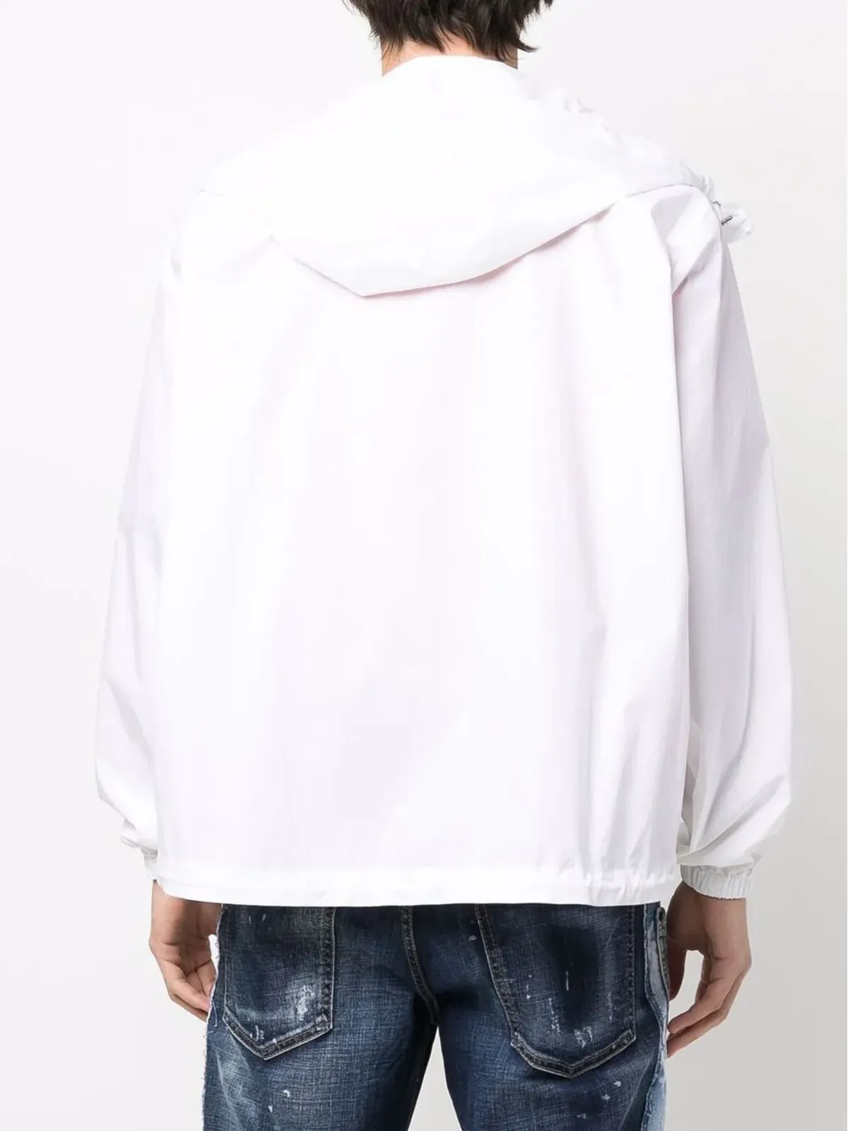 DSQUARED2 ロゴプリントカーゴポケットフーディ - 画像4