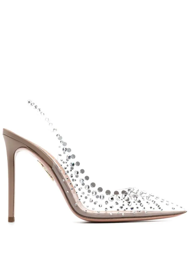 Aquazzura Aquazzura Starburst 105mm ポインテッドトゥパンプスの商品画像