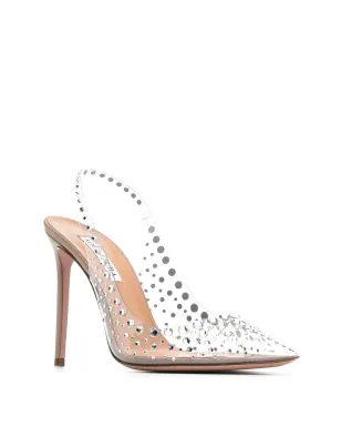 Aquazzura Starburst 105mm ポインテッドトゥパンプス - サムネイル2
