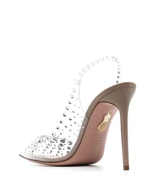 Aquazzura Starburst 105mm ポインテッドトゥパンプス - サムネイル3