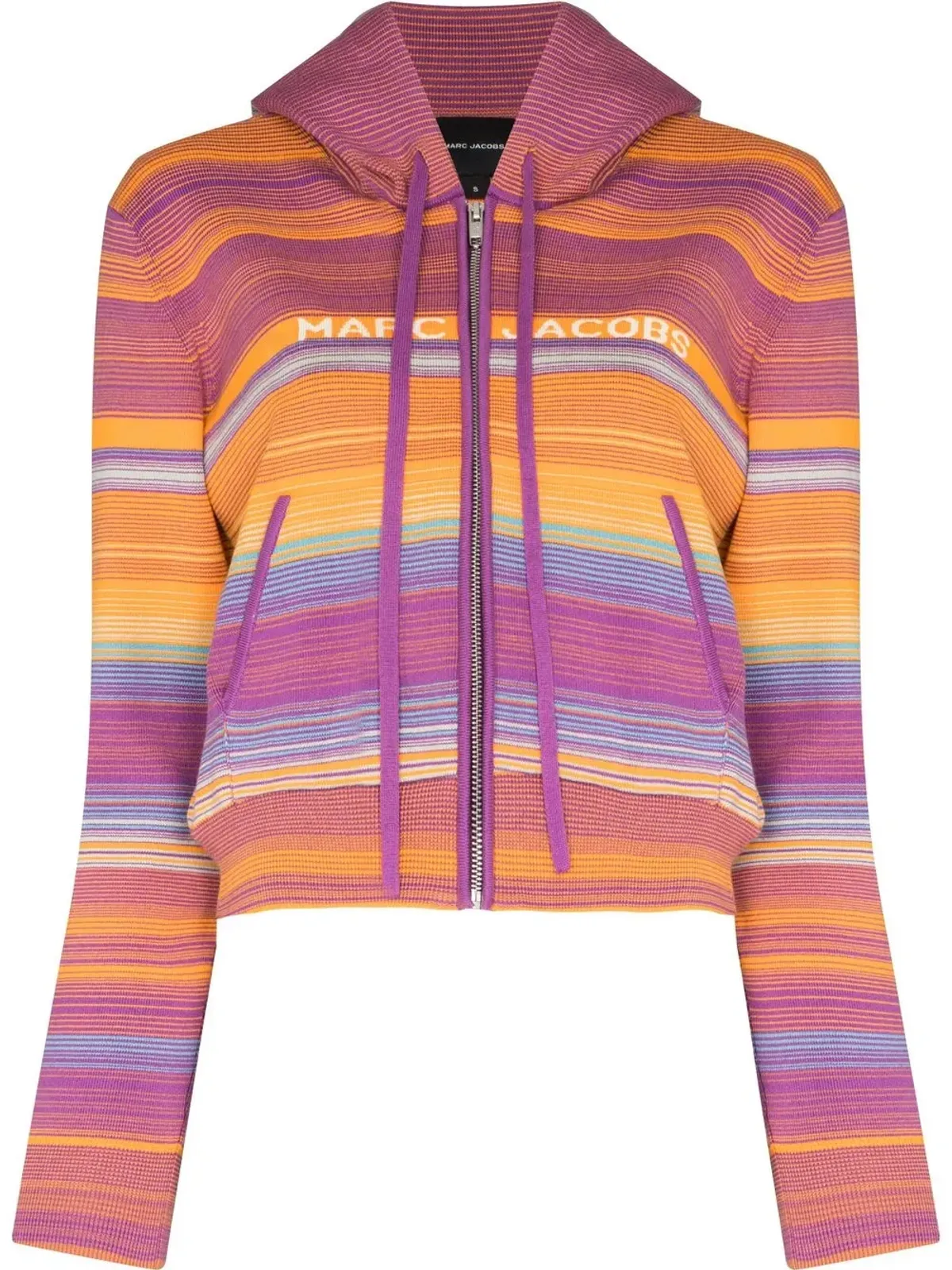 Marc Jacobs クロップドジップフーディー - 画像1