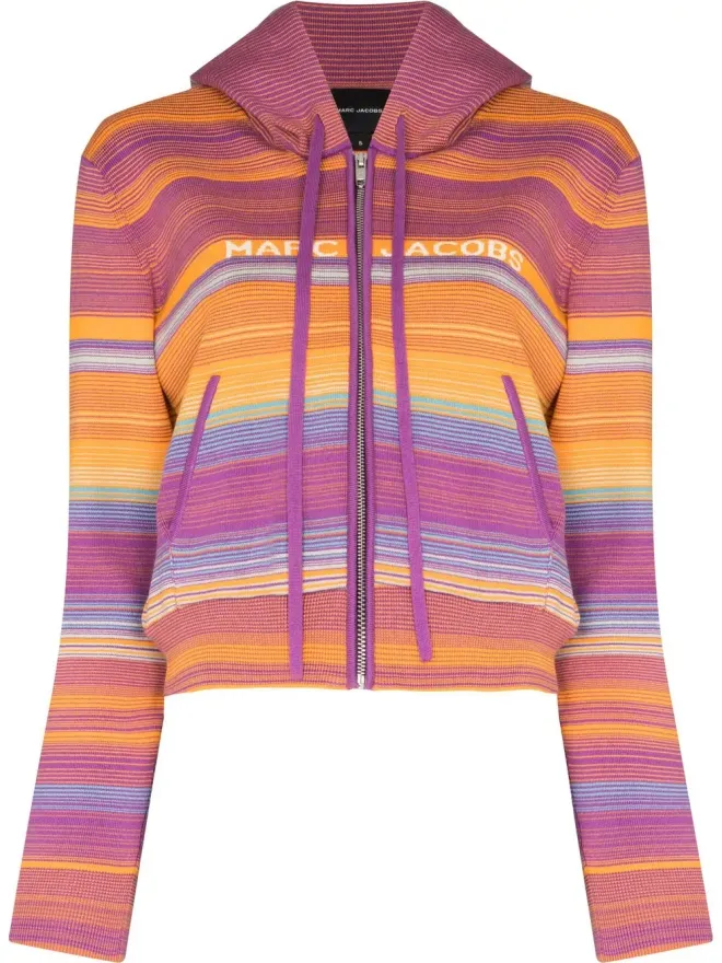 Marc Jacobs Marc Jacobs クロップドジップフーディーの商品画像