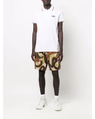 DSQUARED2 スプレー塗装カーゴショーツ - サムネイル2