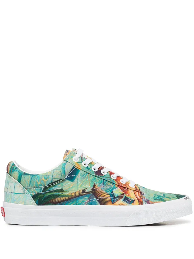 Vans Vans Old Skool illustrated-sneakers sneakers - Blueの商品画像