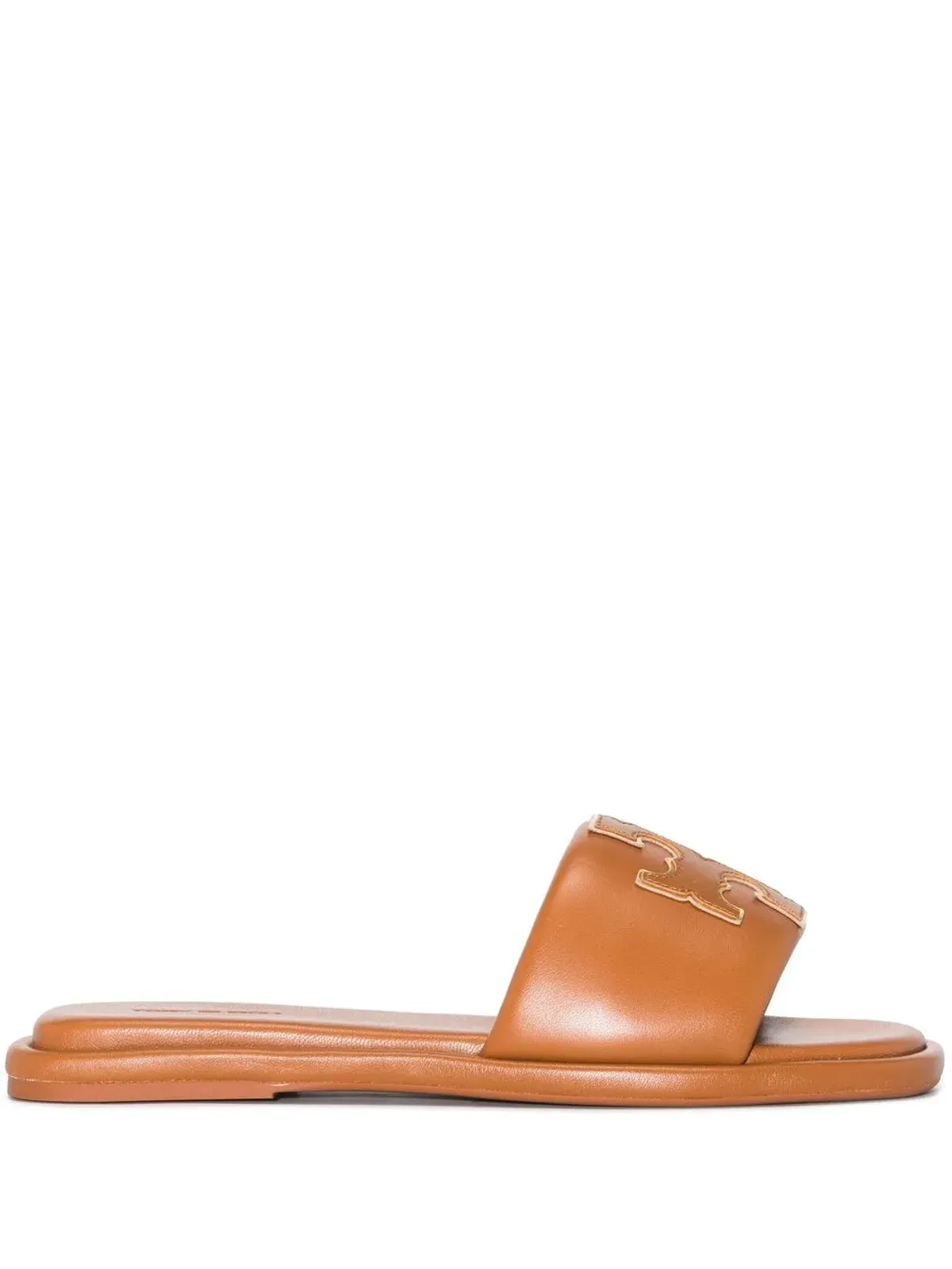 Tory Burch Double T フラットサンダル - 画像1