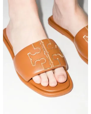 Tory Burch Double T フラットサンダル - サムネイル3