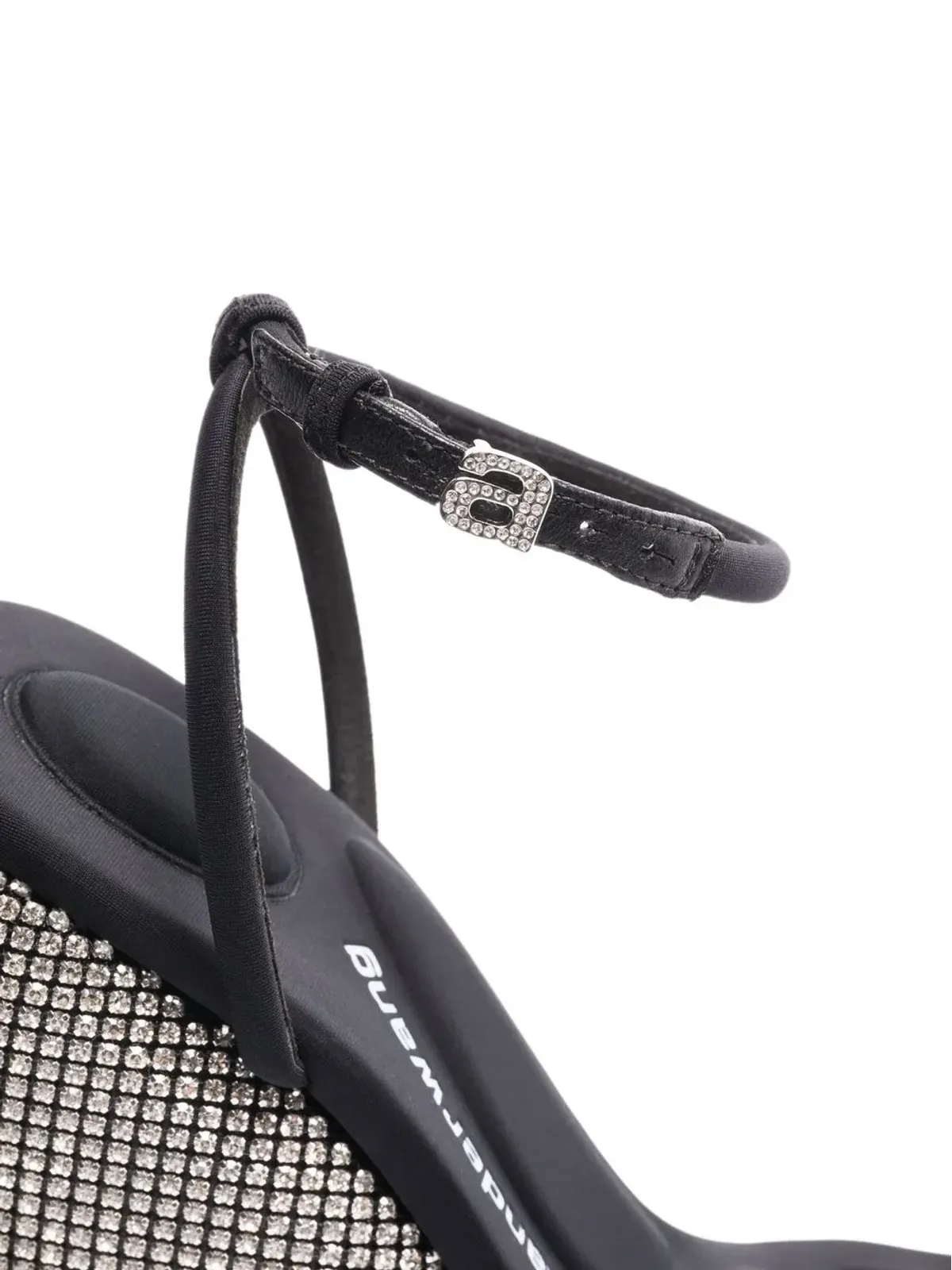 Alexander Wang ダリア クリスタル装飾ウェッジサンダル - ブラック - 画像4