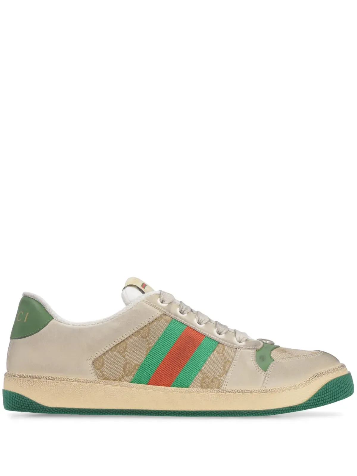 Gucci Screener レースアップスニーカー - 画像1
