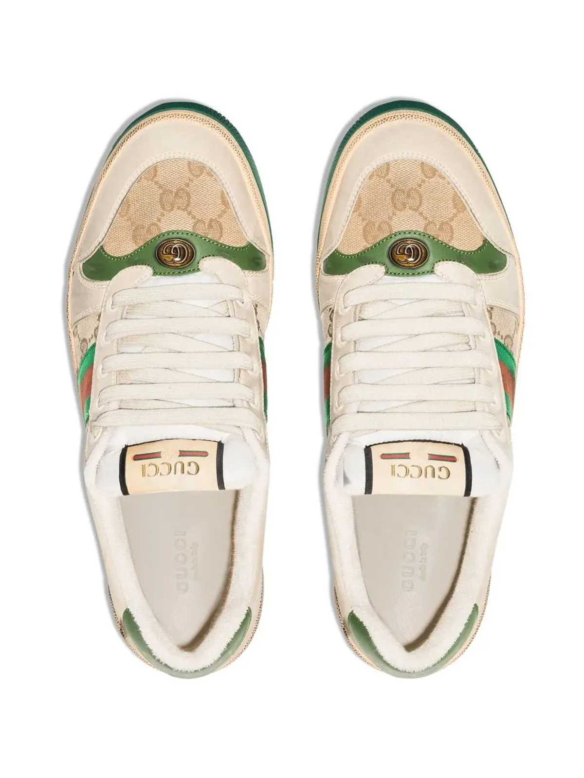 Gucci Screener レースアップスニーカー - 画像5