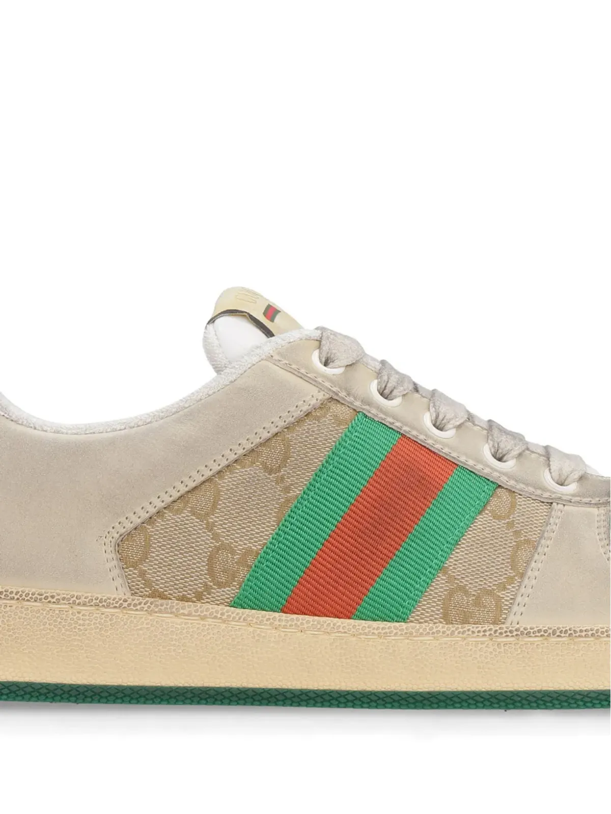 Gucci Screener レースアップスニーカー - 画像2