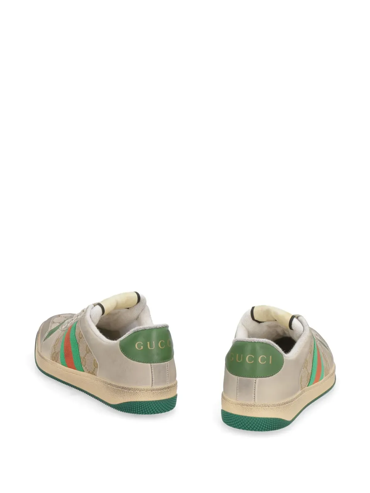 Gucci Screener レースアップスニーカー - 画像4