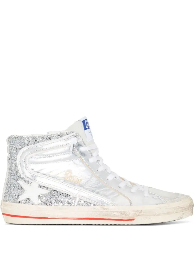 Golden Goose Golden Goose ロゴパッチ レースアップスニーカーの商品画像