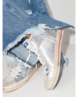 Golden Goose ロゴパッチ レースアップスニーカー - サムネイル3