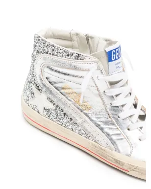Golden Goose ロゴパッチ レースアップスニーカー - サムネイル4
