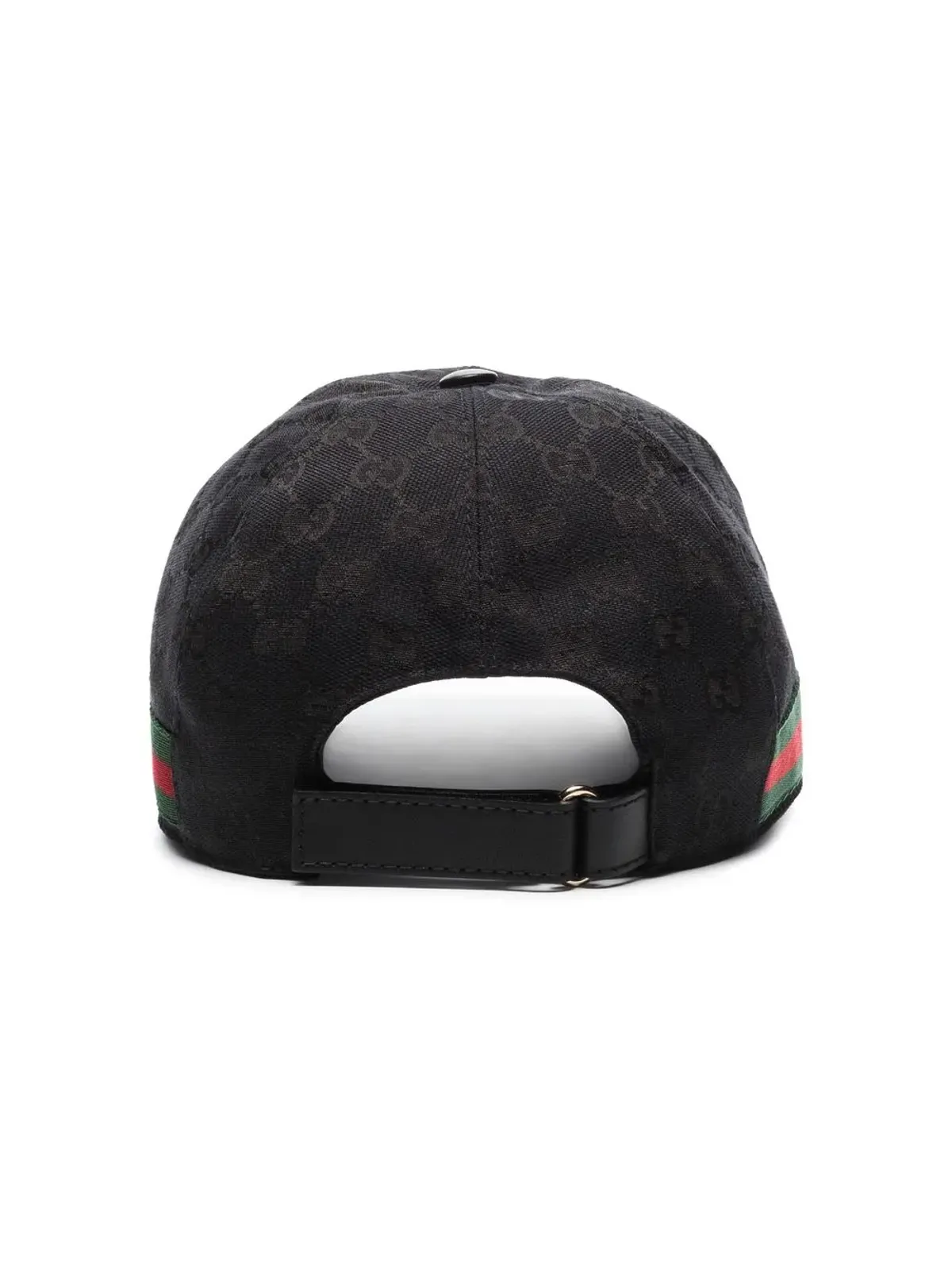 Gucci GG Supreme Web ベースボールキャップ - ブラック - 画像5