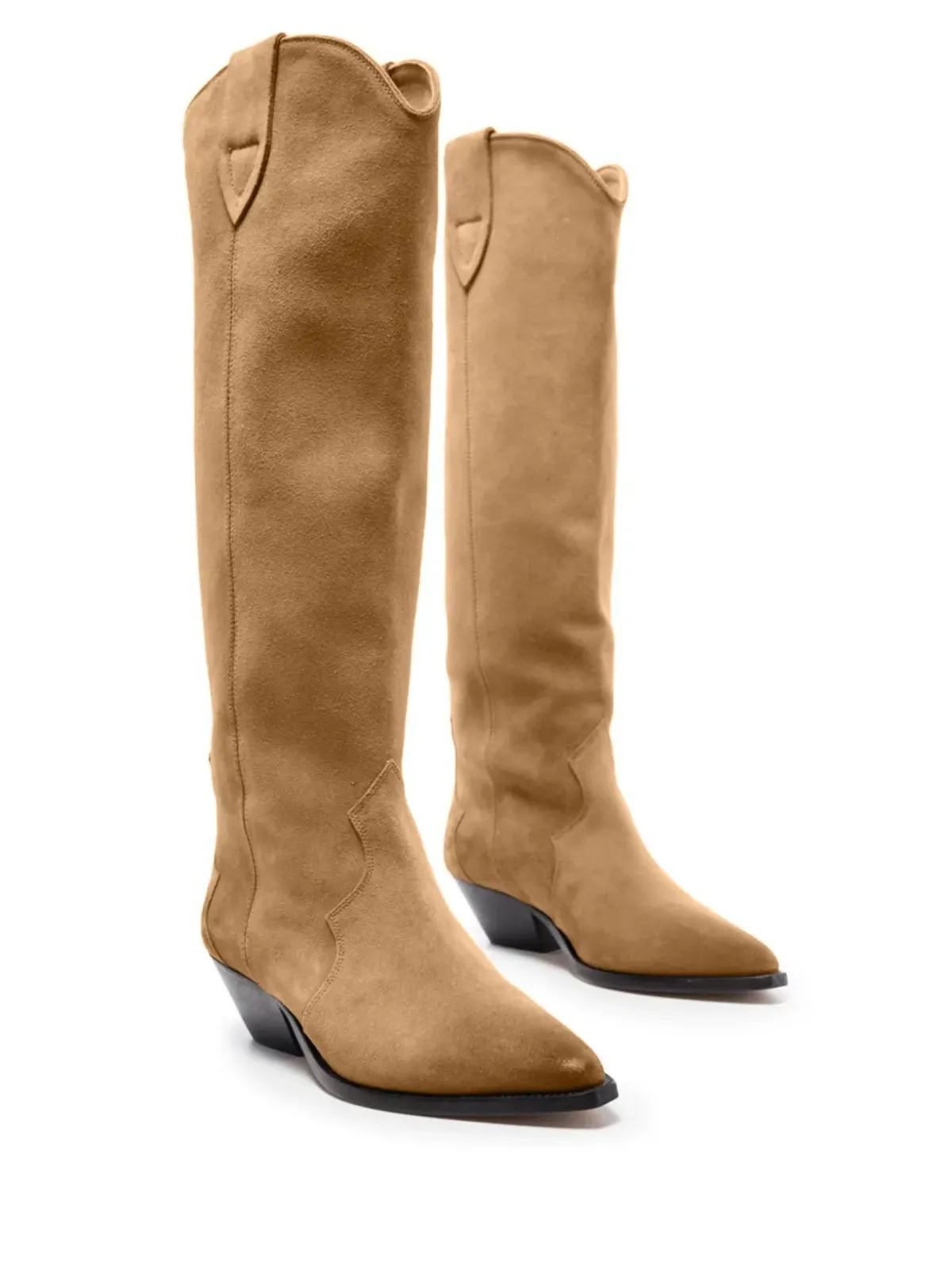 ISABEL MARANT Denvee cowboy boots - Neutrals - 画像4