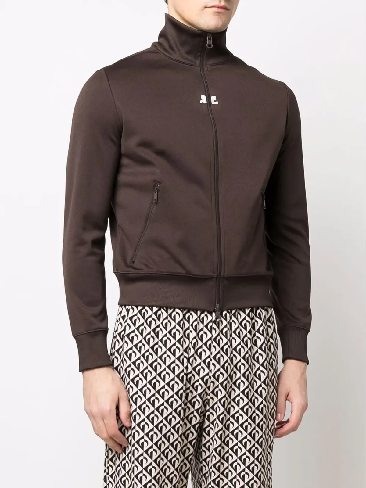 Courrèges ロゴパッチ ボンバージャケット - 画像3