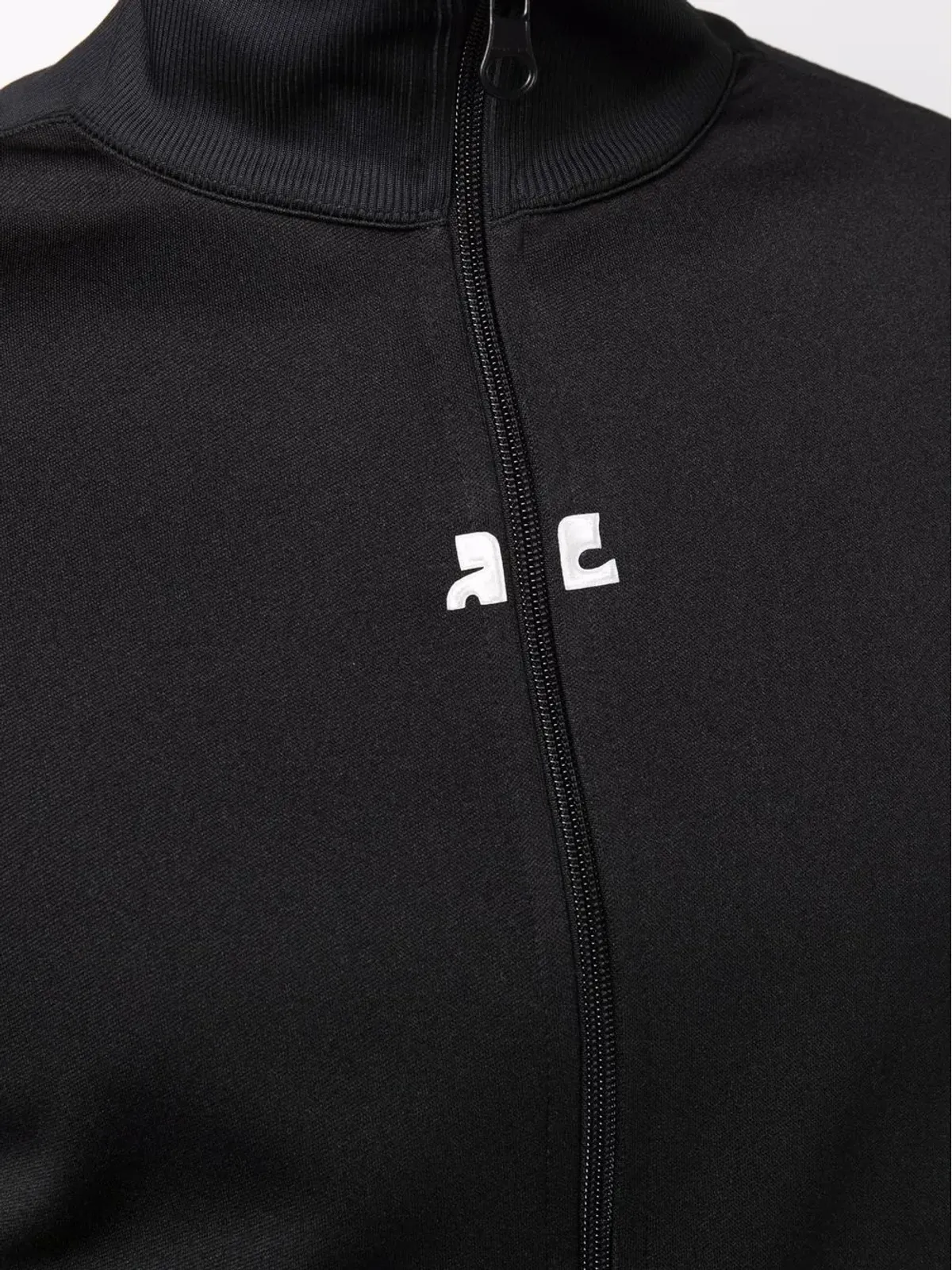 Courrèges ロゴプリント ロールネック ジャンパー - 画像5