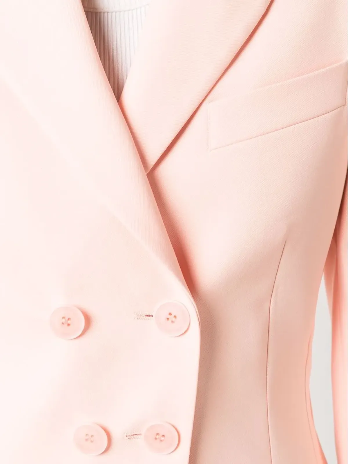 Stella McCartney ダブルブレスト・テーラードブレザー - ピンク - 画像5