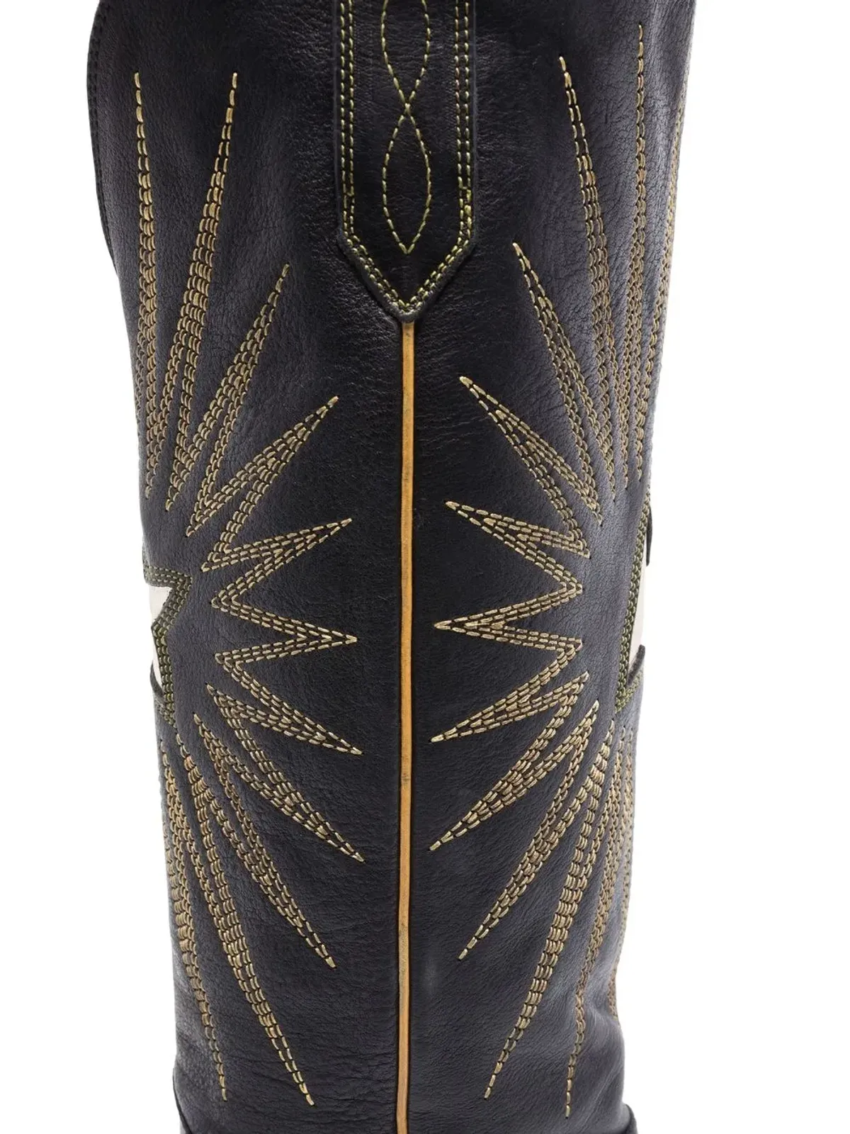 Golden Goose Wish Star ミッドカーフブーツ - ブラック - 画像4