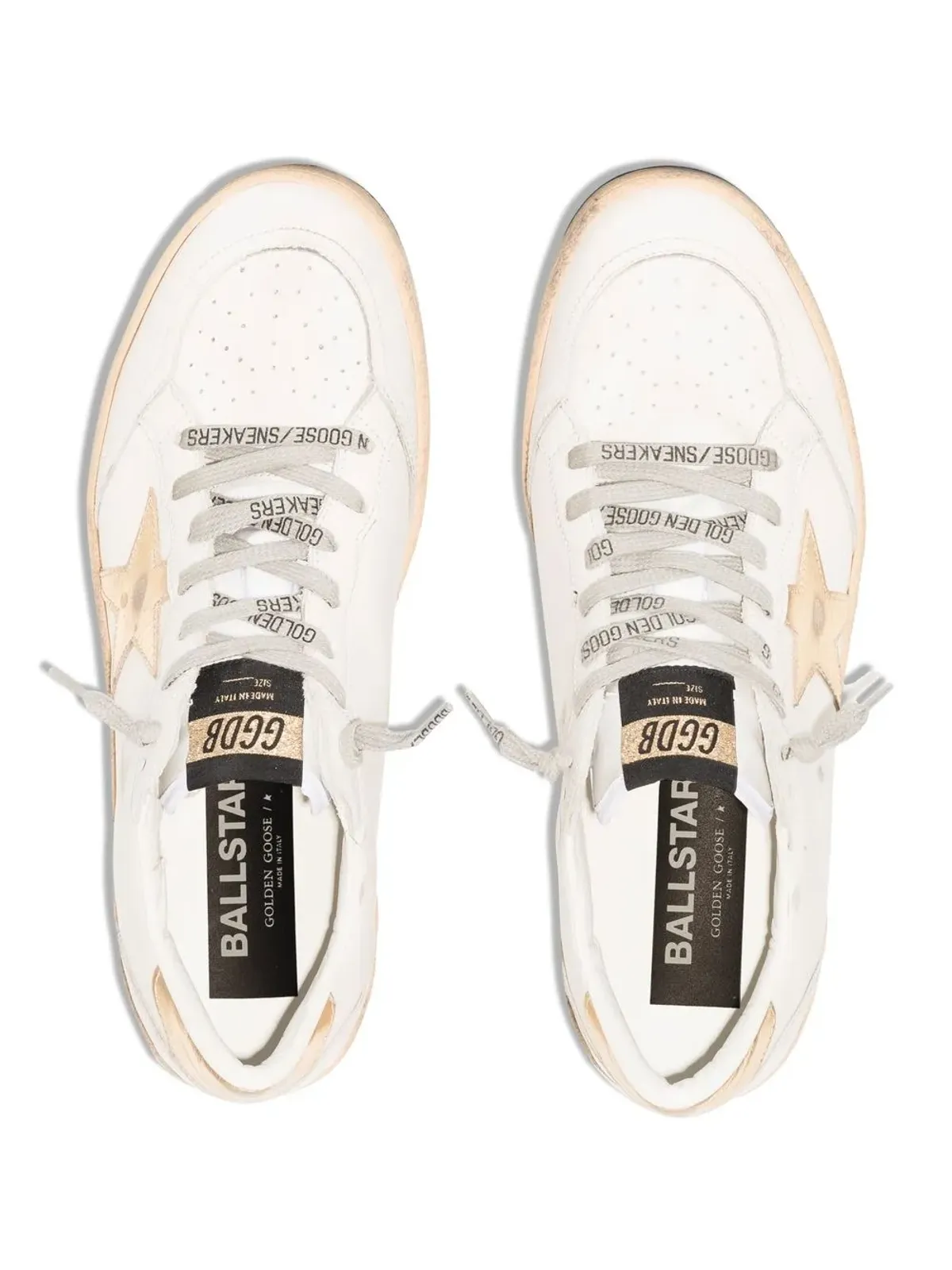 Golden Goose スター柄ディテール ローカットスニーカー - 画像3