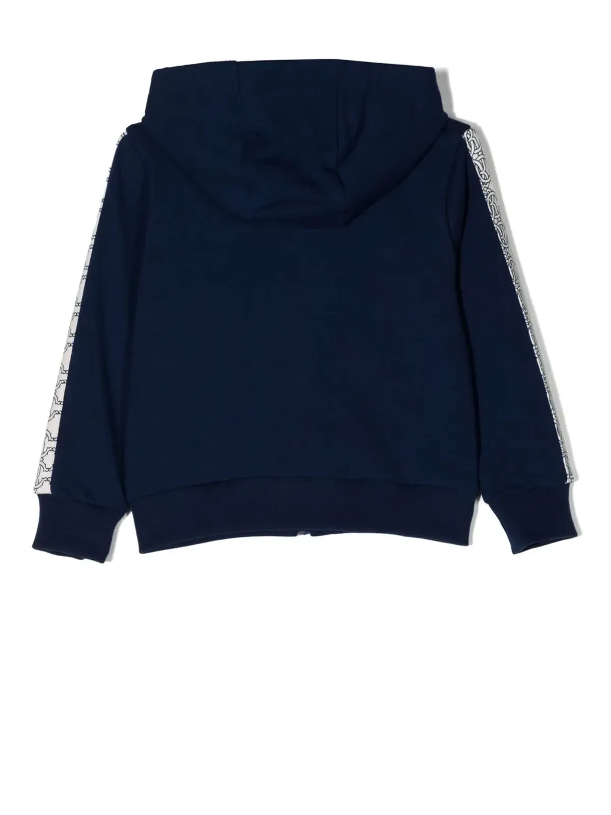 Roberto Cavalli Junior ロゴパッチ ジップアップフーディ - 画像2