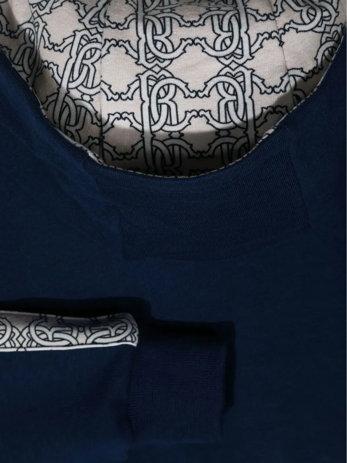 Roberto Cavalli Junior ロゴパッチ ジップアップフーディ - 画像3