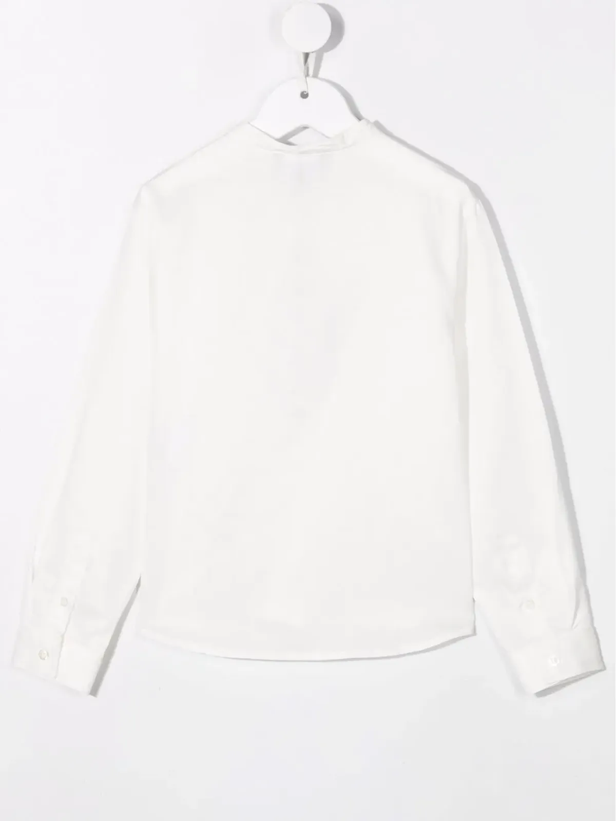 Emporio Armani Kids バンドカラーシャツ - White - 画像2