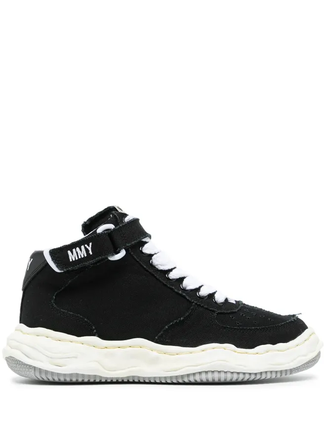 Maison MIHARA YASUHIRO Maison MIHARA YASUHIRO Wayne ハイトップスニーカー - ブラックの商品画像