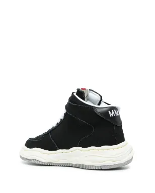 Maison MIHARA YASUHIRO Wayne ハイトップスニーカー - ブラック - サムネイル3