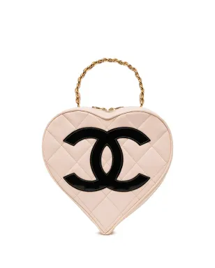 CHANEL Pre-Owned ハート型ハンドバッグ ピンク - サムネイル1