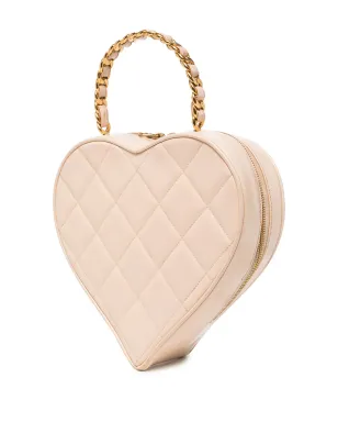 CHANEL Pre-Owned ハート型ハンドバッグ ピンク - サムネイル3