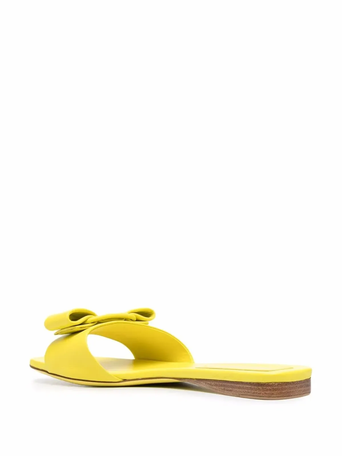 Ferragamo ヴァラ ボウ オープントゥ サンダル - 画像3