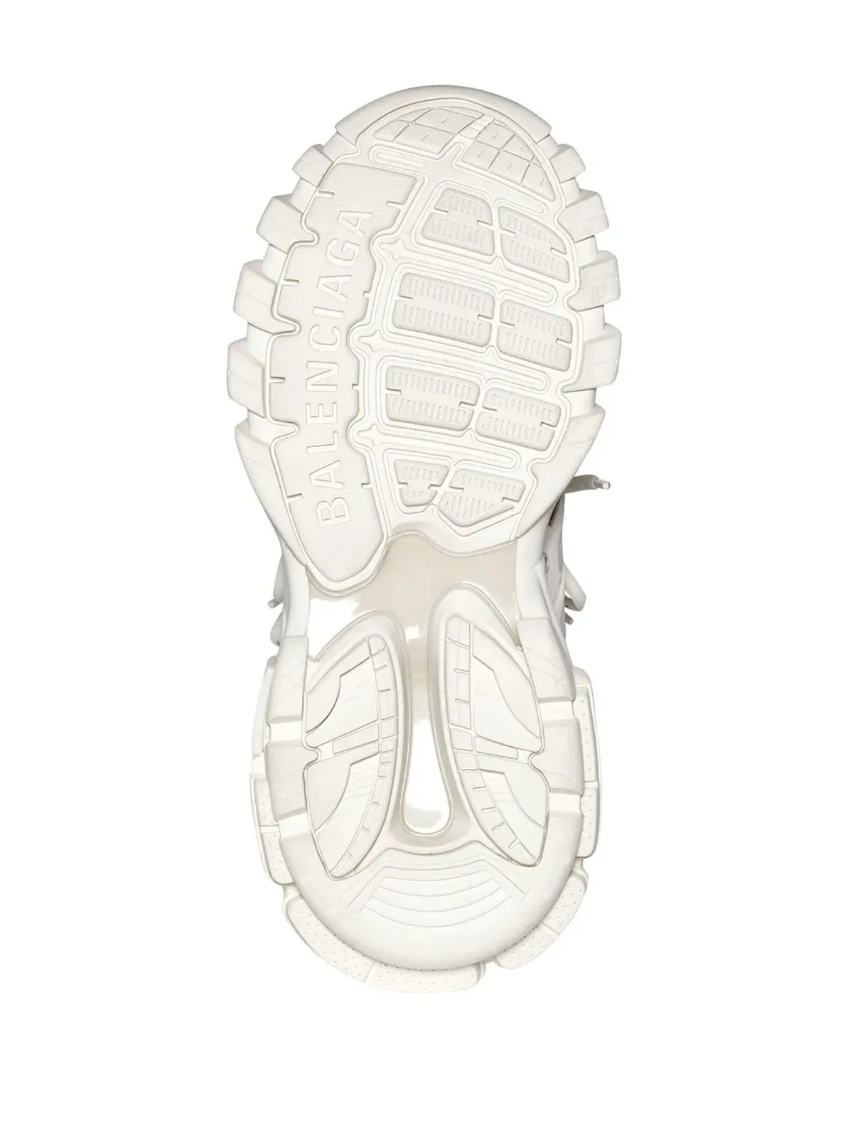 Balenciaga Track Hike fur-fur sneaker boots - Neutrals - 画像5