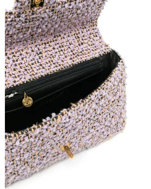CHANEL Pre-Owned ツイード2-in-1ハンドバッグセット - パープル - サムネイル5