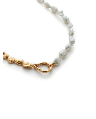 Monica Vinader Keshi pearl-detail ネックレス（ゴールド） - サムネイル3