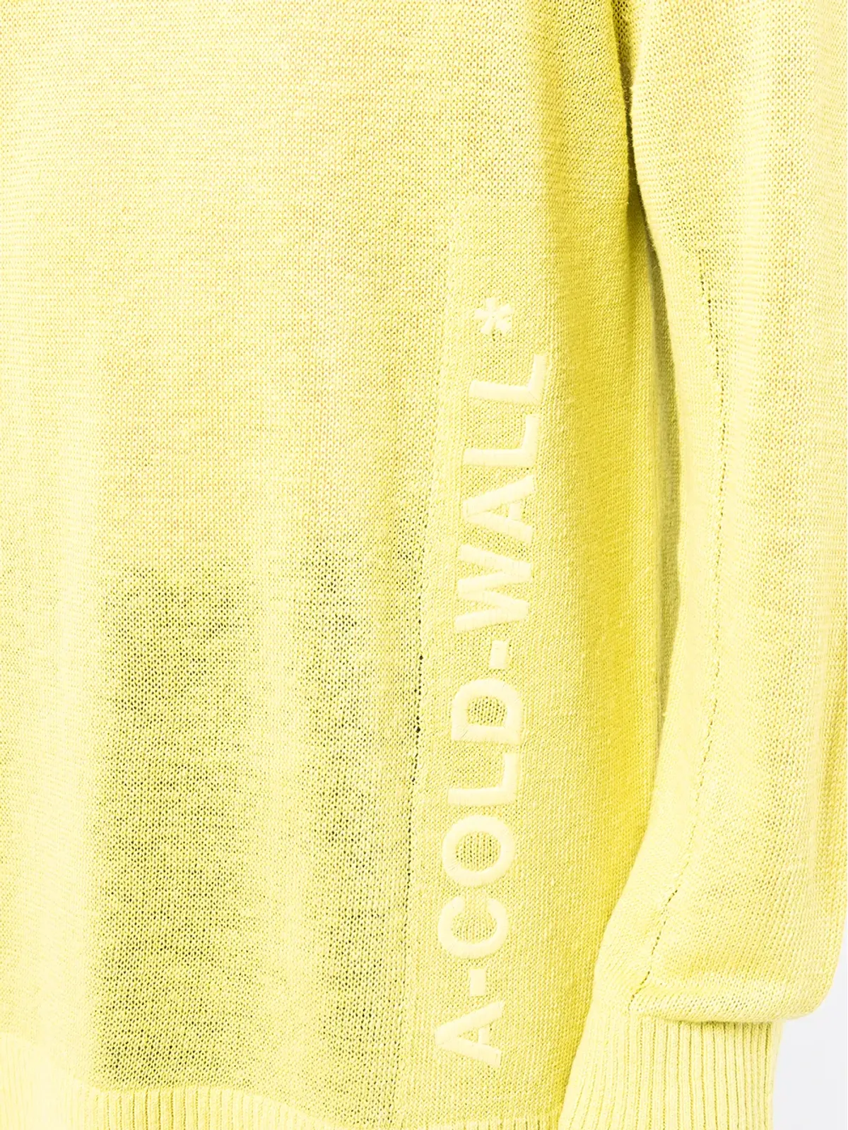 A-COLD-WALL* 透け感クルーネックジャンパー - 画像5