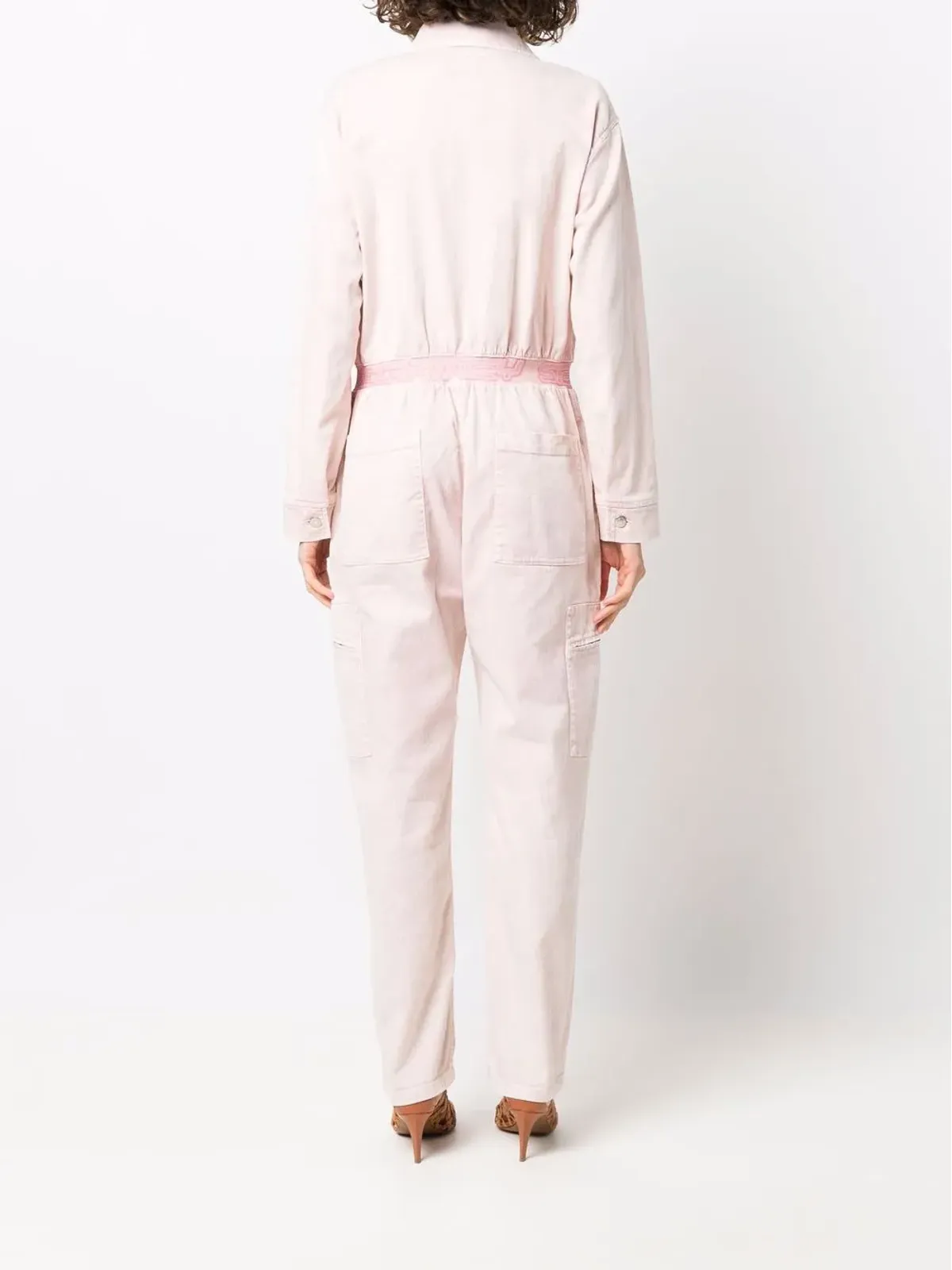 Stella McCartney ロングスリーブジップアップロンパース - 画像4
