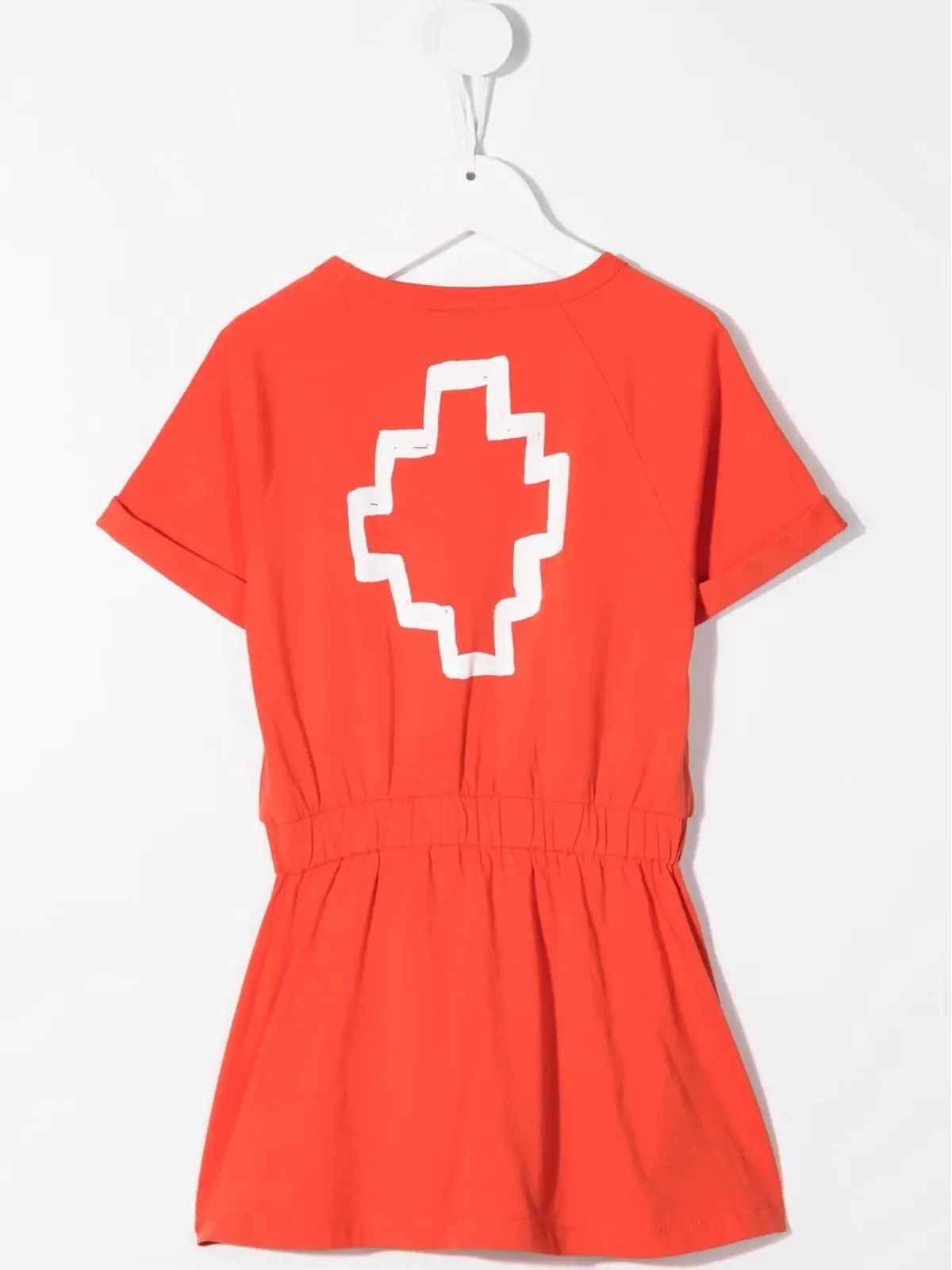 COUNTY OF MILAN KIDS Tempera Cross ロゴプリント Tシャツドレス - 画像2