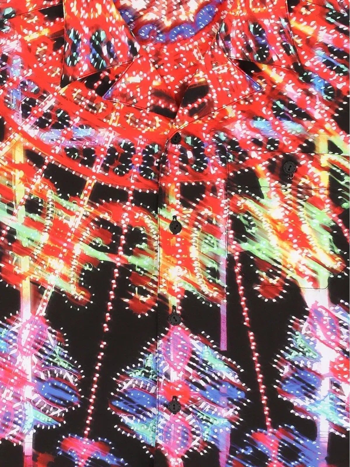 Dolce & Gabbana Kids Luminarieキャンプカラー グラフィックプリント シャツ - ブラック - 画像3