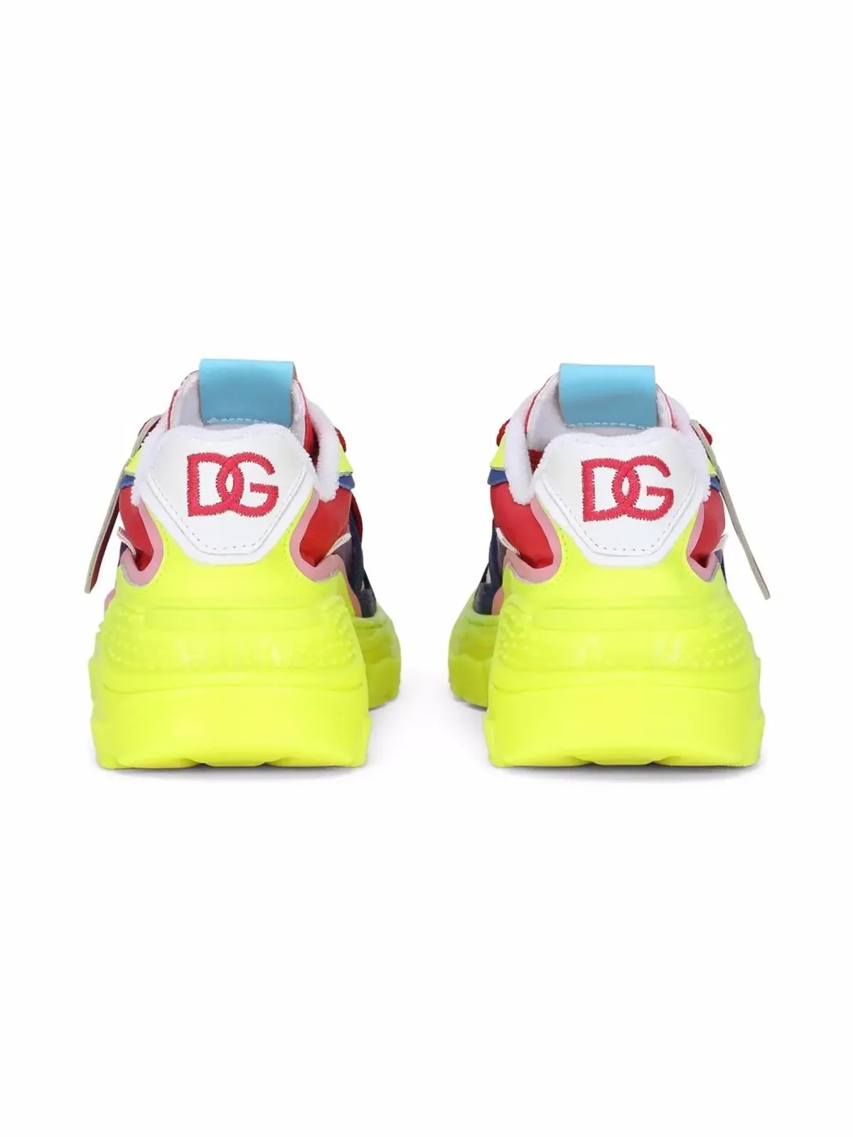 Dolce & Gabbana Kids カラーブロック・パネルスニーカー - White - 画像3