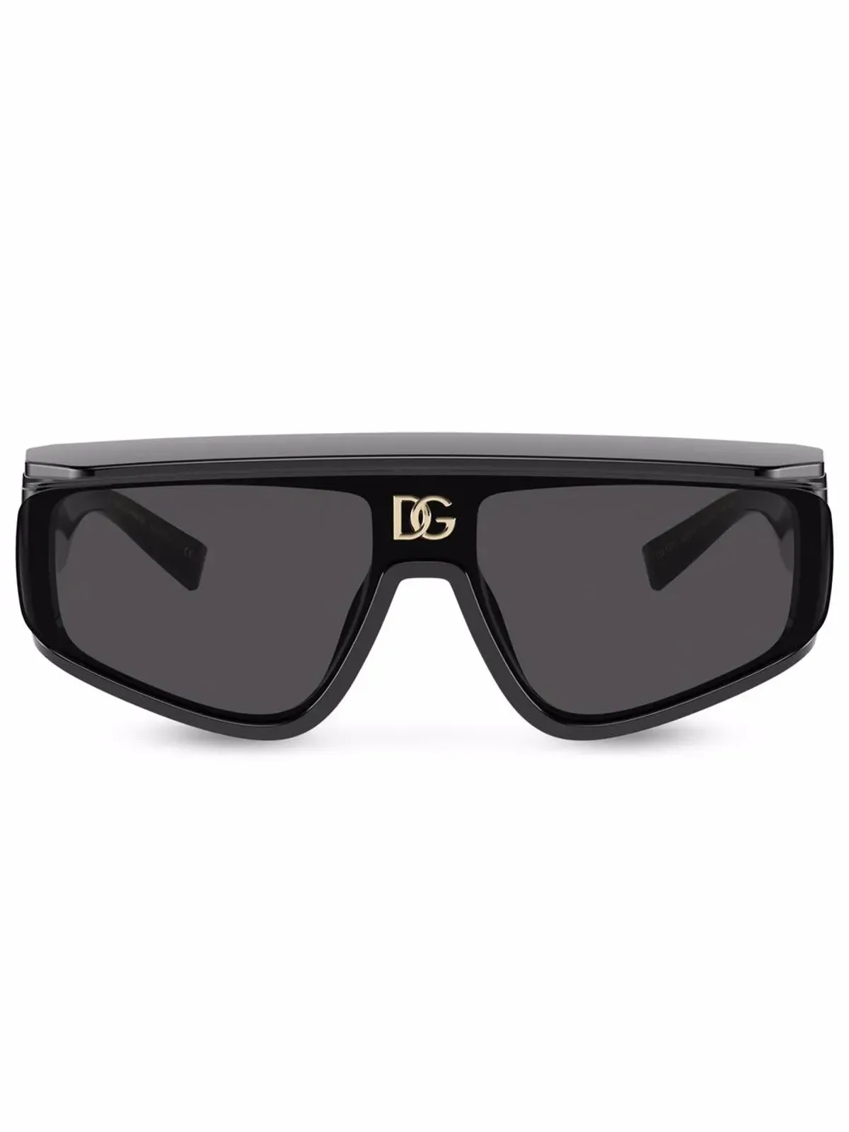 Dolce & Gabbana Eyewear DG crossed sunglasses - ブラック - 画像1