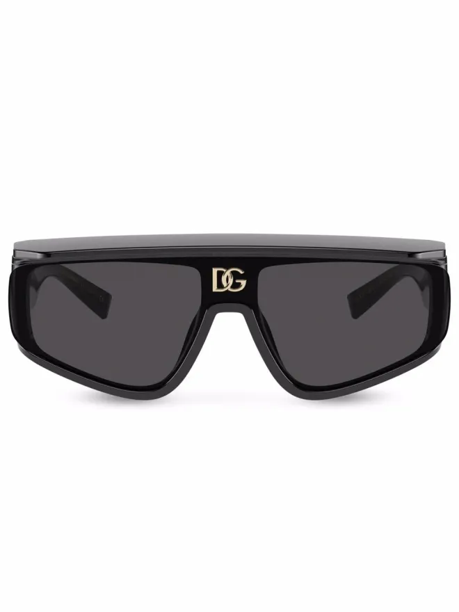 Dolce & Gabbana Eyewear Dolce & Gabbana Eyewear DG crossed sunglasses - ブラックの商品画像