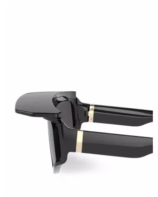 Dolce & Gabbana Eyewear DG crossed sunglasses - ブラック - サムネイル3