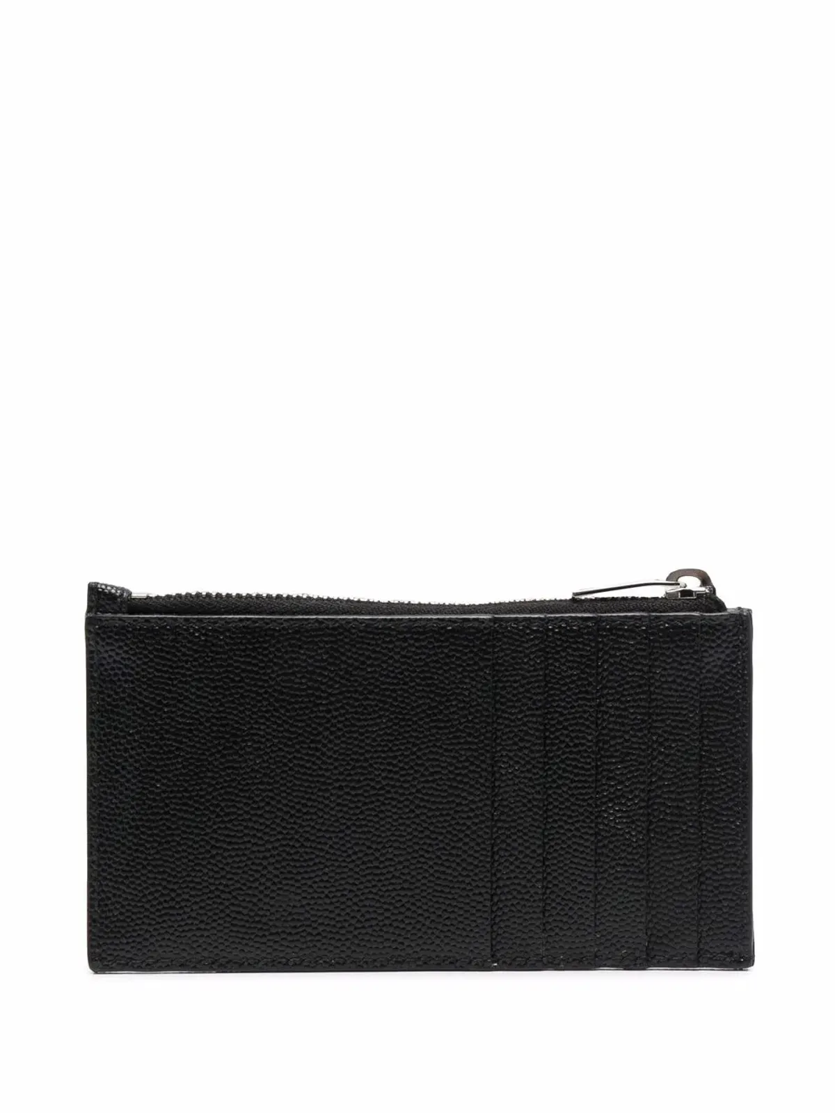 Saint Laurent ロゴプレート付きキルティング財布 - 画像2