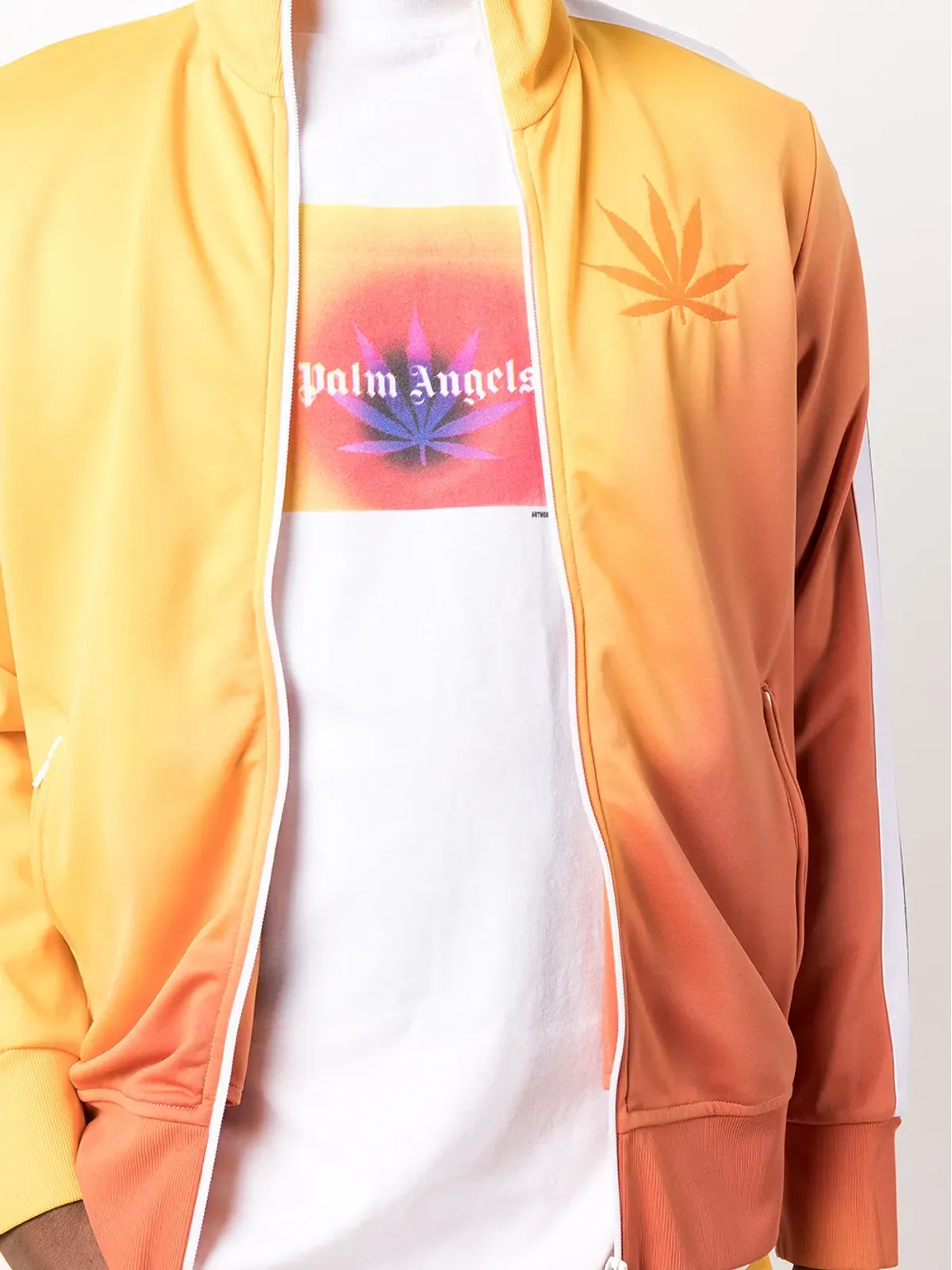Palm Angels グラデーション風トラックジャケット - 画像5