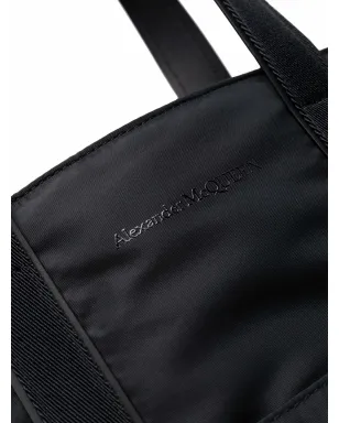 Alexander McQueen ロゴ刺繍トートバッグ - サムネイル4